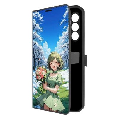 Лот: 25135198. Фото: 1. Чехол Krutoff Eco Book "Аниме... Чехлы, бамперы