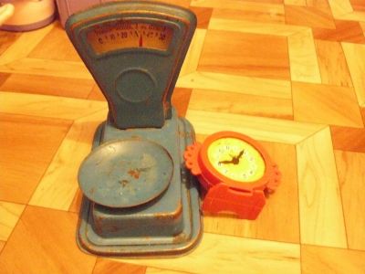 Лот: 4878842. Фото: 1. весы+часы ссср. Игрушки
