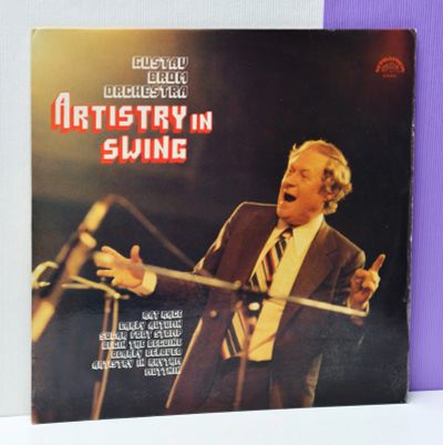 Лот: 14824277. Фото: 1. lp Gustav Brom orchestra artistry... Аудиозаписи