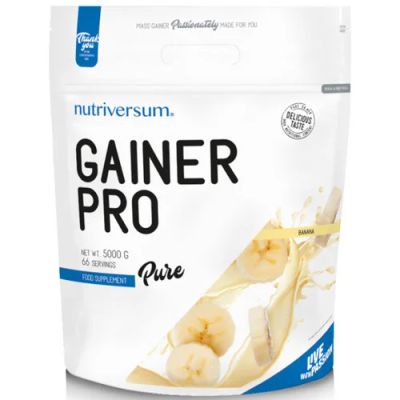 Лот: 18820119. Фото: 1. Nutriversum Gainer PRO 1000 гр... Спортивное питание, витамины