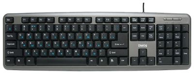 Лот: 3253396. Фото: 1. Dialog Standart KS-020U Black... Клавиатуры и мыши