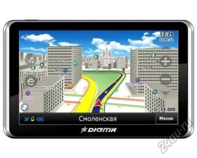 Лот: 5758279. Фото: 1. GPS-навигатор Digma DM501C 5... GPS-навигаторы