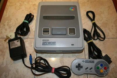 Лот: 885738. Фото: 1. Super Nintendo + 3 игры. Игровые приставки, консоли