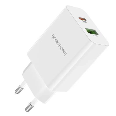 Лот: 19864267. Фото: 1. СЗУ с выходом USB Borofone BA56A... Зарядные устройства, блоки питания, адаптеры сетевые для смартфонов