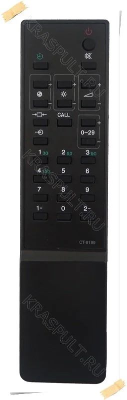 Лот: 15903733. Фото: 1. Пульт TOSHIBA CT-9199. Пульты ДУ