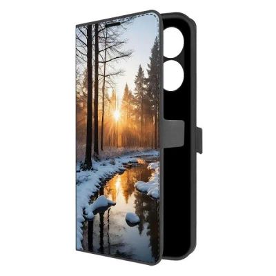Лот: 25543592. Фото: 1. Чехол Krutoff Eco Book "Весна... Чехлы, бамперы