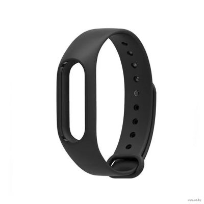 Лот: 13886357. Фото: 1. Ремешок Xiaomi Mi Band 2 Черный... Ремешки, браслеты