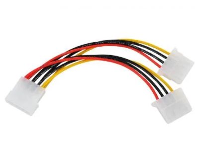 Лот: 5021123. Фото: 1. Кабель Molex - 2xMolex питание... Шлейфы, кабели, переходники