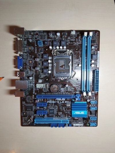 Лот: 15686091. Фото: 1. Материнская плата ASUS P8H61-M... Материнские платы