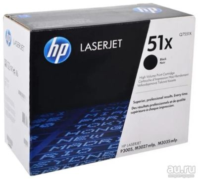 Лот: 13116010. Фото: 1. Тонер-картридж HP Q7551X к LJ... Картриджи, расходные материалы