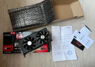 Лот: 21143234. Фото: 1. Видеокарта Sapphire Pulse Radeon... Видеокарты