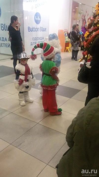 Лот: 8565045. Фото: 1. Новогодний костюм Снеговик. Детские карнавальные, праздничные костюмы