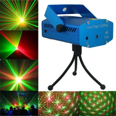 Лот: 5056081. Фото: 1. Mini Laser Stage Lighting. Световое оборудование