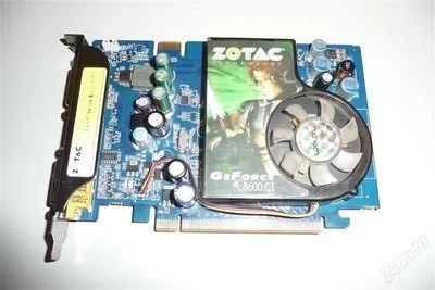 Лот: 1564956. Фото: 1. Видеокарта GeForce 8600 GT 256... Видеокарты