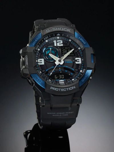 Лот: 4911667. Фото: 1. Casio G-Shock GA-1000-2B Новые... Оригинальные наручные часы