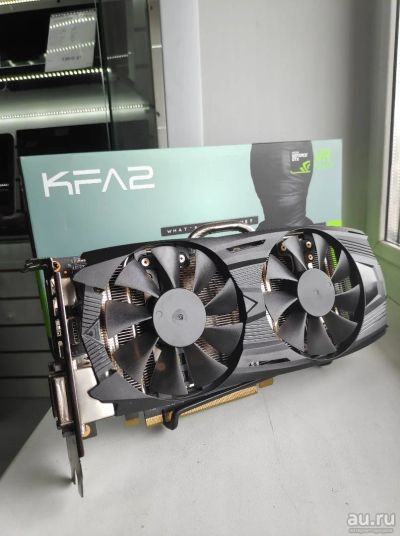 Лот: 13848213. Фото: 1. Видеокарта KFA2 GTX 1060 6Gb DDR5... Видеокарты