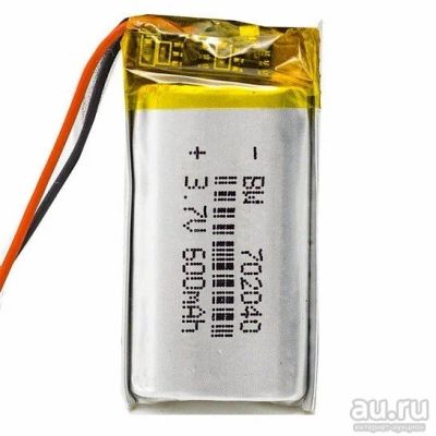 Лот: 16380373. Фото: 1. Аккумулятор li-pol 3.7V 600 mAh... Батарейки, аккумуляторы, элементы питания