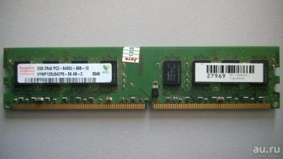 Лот: 11963892. Фото: 1. Память DDR2 Hynix 2GB 2Rx8 6400... Оперативная память