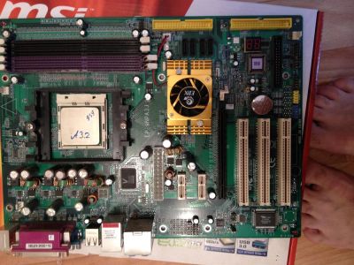 Лот: 3371646. Фото: 1. EPoX EP-9NPA3J и Athlon 64 X2... Материнские платы