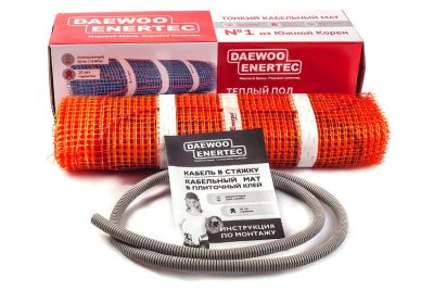 Лот: 9266572. Фото: 1. Нагревательный мат Daewoo Enertec... Тёплый пол