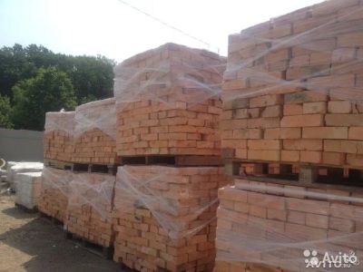 Лот: 6320395. Фото: 1. Кирпич б/у на поддонах. Блоки, кирпич, брусчатка