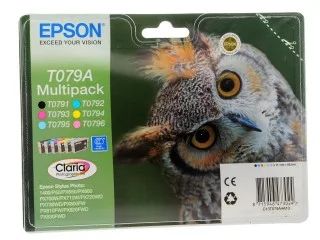Лот: 5505940. Фото: 1. Картридж струйный Epson T079A. Картриджи, расходные материалы