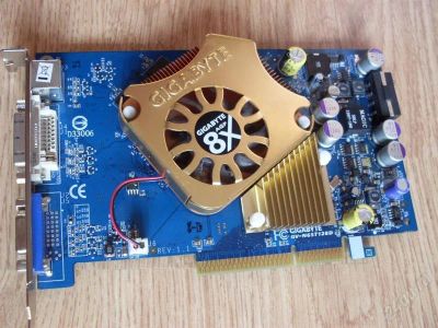 Лот: 1892667. Фото: 1. Видеокарта GeForce 6600GT Gigabyte... Видеокарты