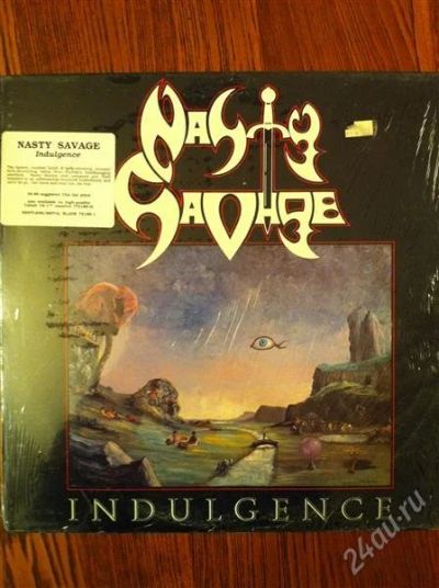 Лот: 1168881. Фото: 1. NASTY SAVAGE / INDULGENCE / METAL... Аудиозаписи