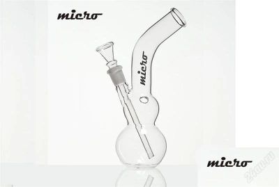 Лот: 2612587. Фото: 1. Стеклянный бонг Micro Bong 22см... Аксессуары и запчасти для кальянов
