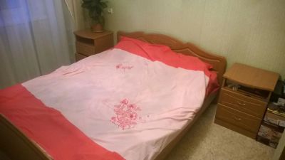 Лот: 4498545. Фото: 1. Спальня. (Кровать, Шкаф и 2тумбы... Кровати