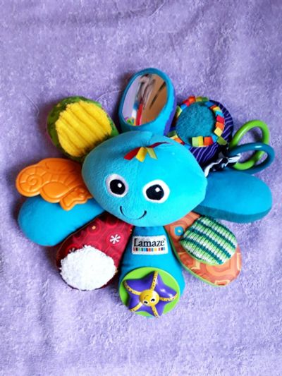 Лот: 14763909. Фото: 1. Осьминог lamaze. Развивающие