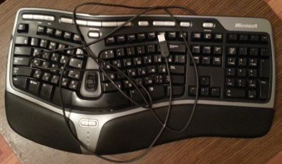 Лот: 11678053. Фото: 1. Клавиатура microsoft natural ergonomic... Клавиатуры и мыши