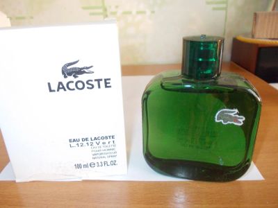 Лот: 11157996. Фото: 1. L.12.12 Vert от Lacoste 100мл... Мужская парфюмерия