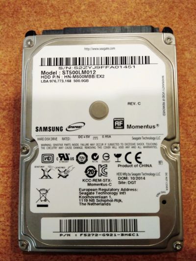 Лот: 12194588. Фото: 1. жесткий диск 2,5 Samsung Seagate... Жёсткие диски