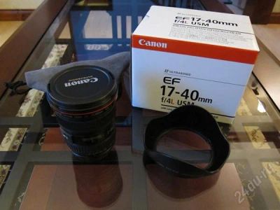 Лот: 1657218. Фото: 1. Canon EF 17-40 f/4L USM. Объективы