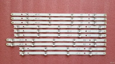 Лот: 19333750. Фото: 1. 356 LED String Новый Уценка Читайте... Запчасти для телевизоров, видеотехники, аудиотехники