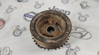 Лот: 23591200. Фото: 1. Шкив коленвала Mazda 6 LF-VE L32311400B. Двигатель и элементы двигателя