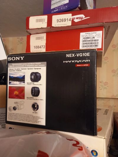 Лот: 20731987. Фото: 1. Видеокамера Sony nex-vg10e. Видеокамеры