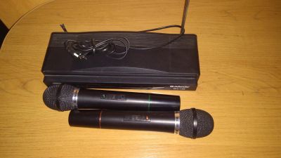 Лот: 12714302. Фото: 1. Микрофоны Defender MIC-155, беспроводные. Студийные микрофоны, радиомикрофоны и радиосистемы