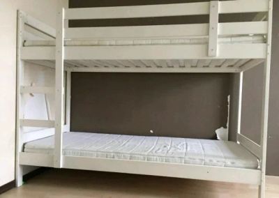 Лот: 13898628. Фото: 1. ikea Кровать Мидал + 2-а матраса... Кровати