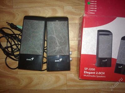 Лот: 1133438. Фото: 1. колонки genius sp-j200. Акустические системы