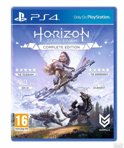 Лот: 13015134. Фото: 1. Диск Horizon Zero Dawn Complete... Игры для консолей