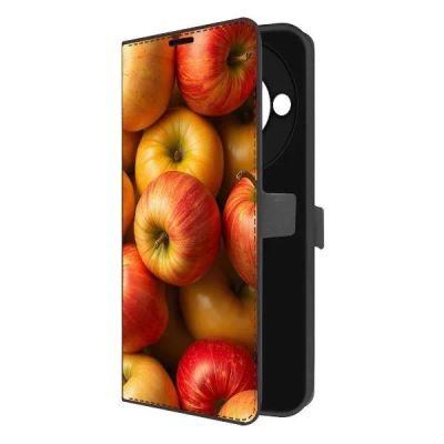 Лот: 25542331. Фото: 1. Чехол Krutoff Eco Book "Яблоки... Чехлы, бамперы