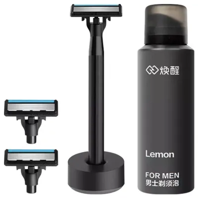 Лот: 17523455. Фото: 1. Набор для бритья Lemon Razor Set... Бритвенные станки и лезвия