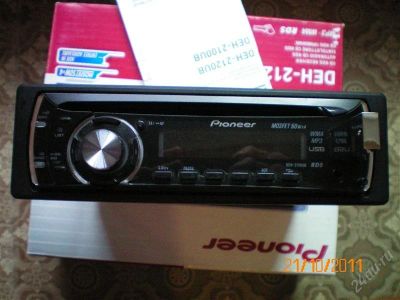 Лот: 1272940. Фото: 1. Pioneer DEH-2120UB состояние на... Автомагнитолы