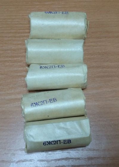 Лот: 3450524. Фото: 1. Радиолампа 6Ж2П-ЕВ (5 шт). Электронные лампы