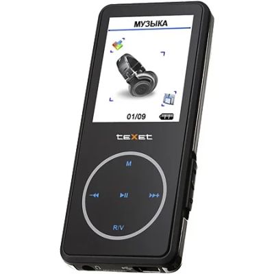 Лот: 8390727. Фото: 1. MP3-плеер teXet T-659 4 GB. Плееры