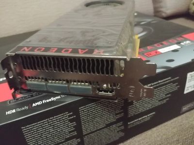 Лот: 12621347. Фото: 1. XFX AMD Radeon RX480 8Gb. Видеокарты