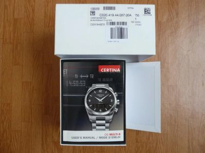 Лот: 3441174. Фото: 1. Часы "Certina" DS MULTI-8, состояние... Оригинальные наручные часы