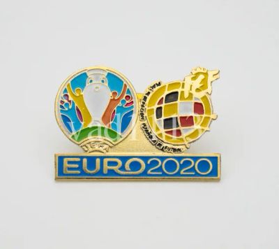 Лот: 15400059. Фото: 1. футбол значок с набора ЕВРО 2020... Сувенирные